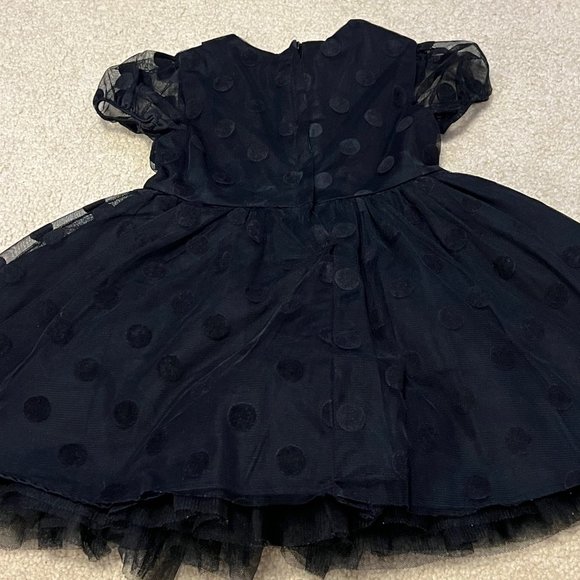 Disney Minnie Mouse Girls Polka Dot Dress - Size 4 - Picture 5 of 7